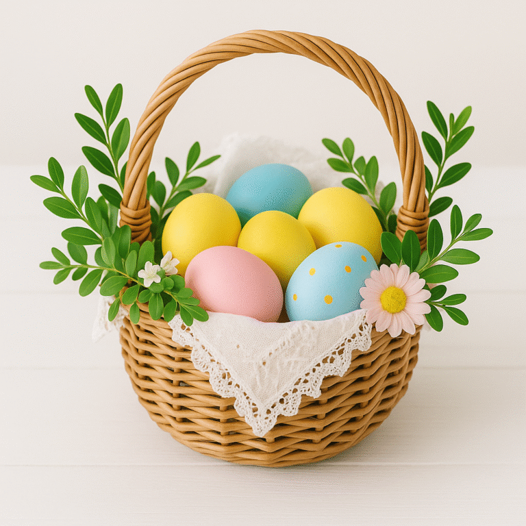 Co włożyć do koszyczka wielkanocnego? Lista produktów i ich symbolika