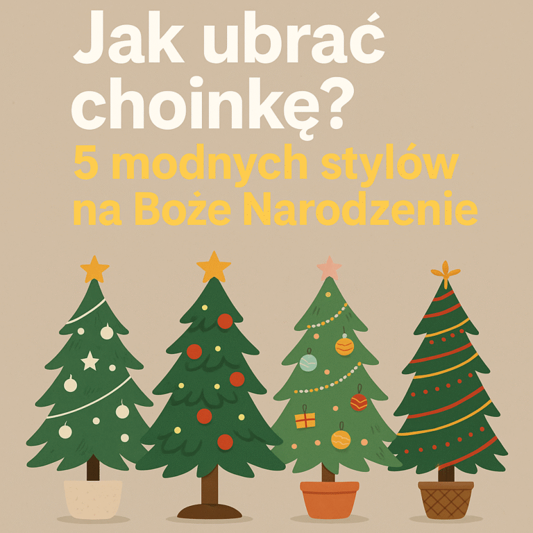 Jak ubrać choinkę